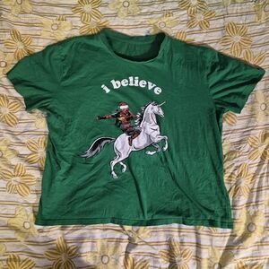 ✨️ Marvel Green 'I Believe' Superhero T-Shirt